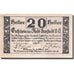 Geldschein, Österreich, Freistadt, 20 Heller, château, 1920 UNZ- Mehl:FS 212a