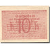 Banconote, Austria, Untergaisbach, 10 Heller, château, 1920 SPL  Mehl:FS 1094a