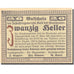Geldschein, Österreich, Mauthausen, 20 Heller, village, 1920 UNZ- Mehl:FS 334Ib