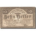 Banconote, Austria, Steyr, 10 Heller, Blason 1920-06-30, SPL Mehl:FS 1034Ia