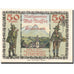 Banconote, Austria, Bad Auffee, 50 Heller, pêcheur, 1920 SPL Mehl:FS 73