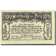 Banconote, Austria, Windhaag, 10 Heller, château, 1920 SPL Mehl:FS 1243I
