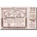 Geldschein, Österreich, Ottenschlag, 20 Heller, château, 1921 UNZ Mehl:FS 716a