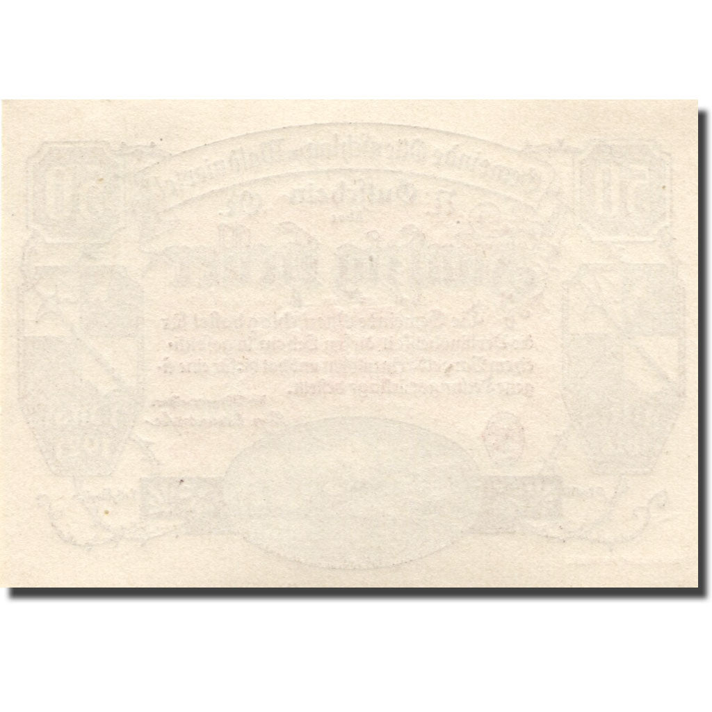 Banconote, Austria, Ottenschlag, 50 Heller, Blason, 1921 SPL Mehl:FS 716a