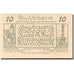 Banconote, Austria, Nabegg, 10 Heller, Monument 1920-12-31, SPL, Mehl:FS 665d