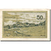 Billet, Autriche, Ranshofen, 50 Heller, paysage 1920-11-30, SUP, Mehl:FS 819