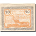 Banconote, Austria, Schalchen, 20 Heller, Eglise 1920-04-27, SPL Mehl:FS 952a