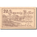 Geldschein, Österreich, Grafendorf, 20 Heller, village, 1920 UNZ- Mehl:FS 682a