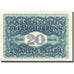 Banconote, Austria, Oberhollabrunn, 20 Heller, château, 1920 SPL Mehl:FS 683a
