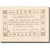 Geldschein, Österreich, Ansfelden, 10 Heller, Eglise, 1920 UNZ- Mehl:FS 45Ia