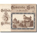 Banconote, Austria, Haid, 5 Heller, cimetière, SPL, Mehl:FS 334II