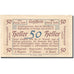 Banconote, Austria, Haid, 50 Heller, cimetière 1, 1920 SPL Mehl:FS 334Ia
