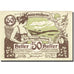 Banconote, Austria, Payerbach, 50 Heller, montagne, 1920 SPL Mehl:FS 725