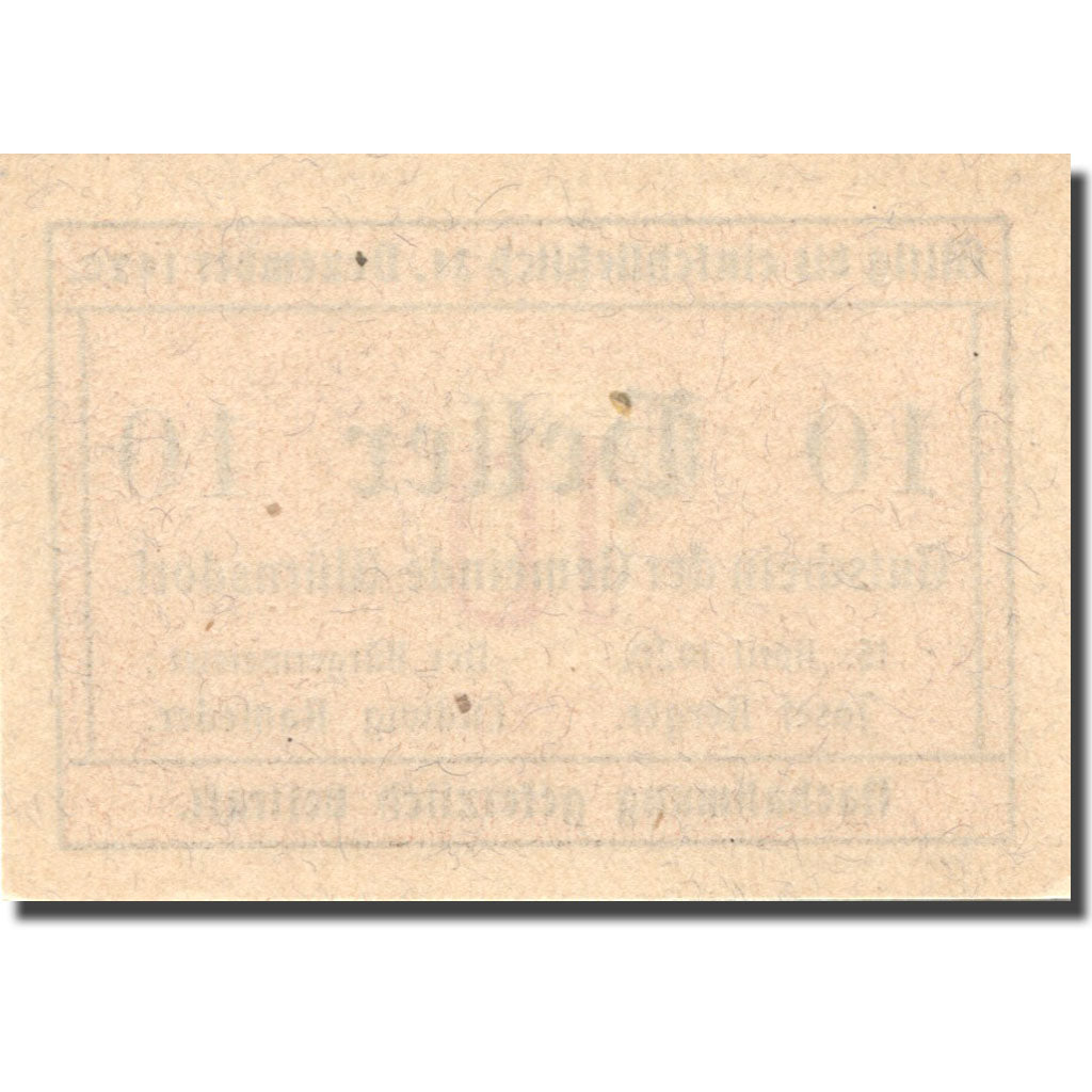 Banconote, Austria, Würnsdorf, 10 Heller, valeur faciale, 1920 SPL Mehl:FS 1257