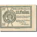 Banconote, Austria, Obernberg, 20 Heller, Blason 1920-12-31, SPL Mehl:FS 686IIa