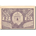 Geldschein, Österreich, Hofkirchen, 80 Heller, château, 1920 UNZ Mehl:FS 386Ic
