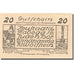 Geldschein, Österreich, Windpassing, 20 Heller, Monument, 1920 UNZ- Mehl:FS 665e