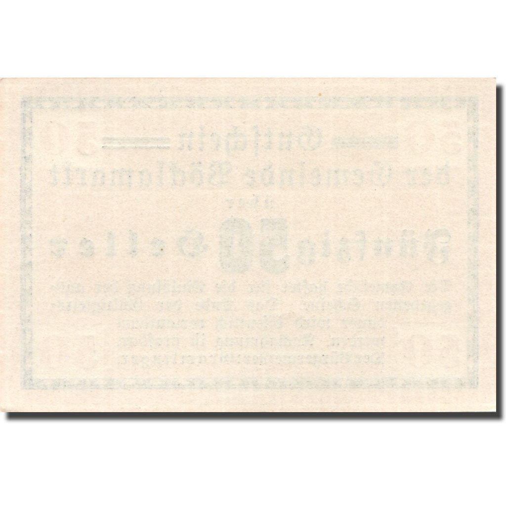 Banconote, Austria, Vöcklamarkt, 50 Heller, valeur faciale, SPL, Mehl:FS 1117Ia