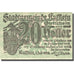 Banknote, Austria, Kufstein, 20Heller, Blason 1 19191 green UNC(63) Mehl:FS 491e