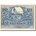 Banknote, Austria, Anzbach, 10 Heller, Eglise, 1920 UNC(63) Mehl:FS 48IAa