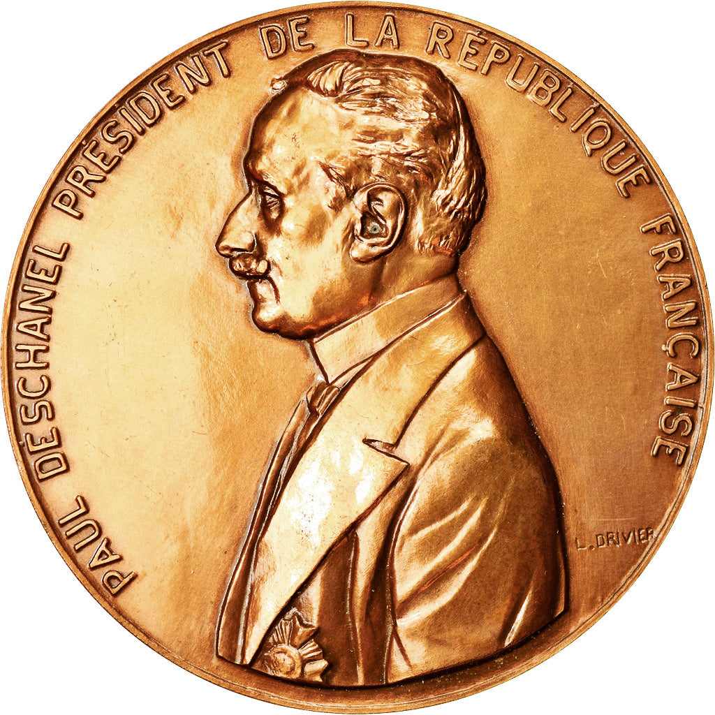 França, Medal, Paul Deschanel, Président de la République, Políticas