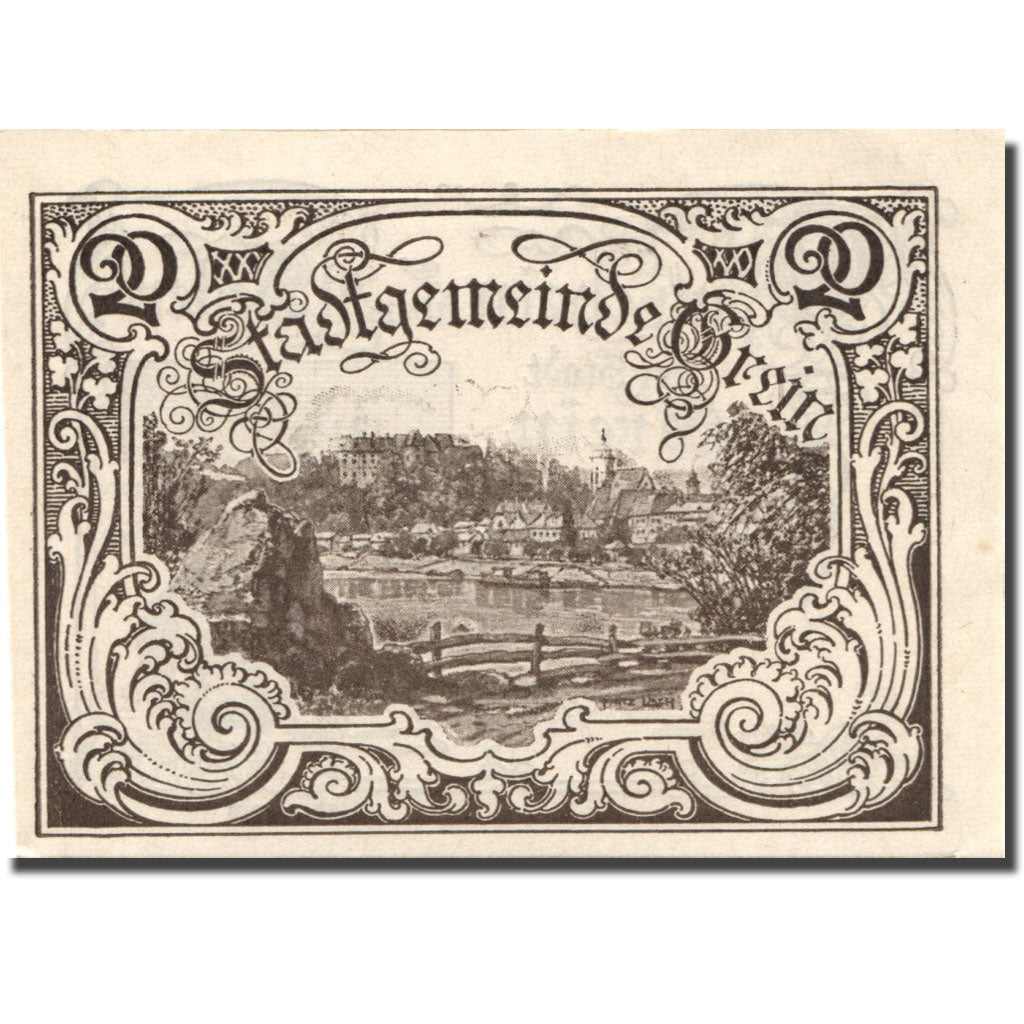 Banknote, Austria, Grein, 20 Heller, paysage 1920-04-15, UNC(63), Mehl:FS 276IIb