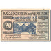 Billet, Autriche, Wampersdorf, 20 Heller, village, 1920 SPL Mehl:FS 1138a