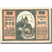 Banknote, Austria, Würnsdorf, 20 Heller, Eglise, 1920 UNC(63) Mehl:FS 1257IIa