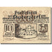 Banknote, Austria, Hadersdorf, 10 Heller, mairie, 1920 UNC(63) Mehl:FS 324b