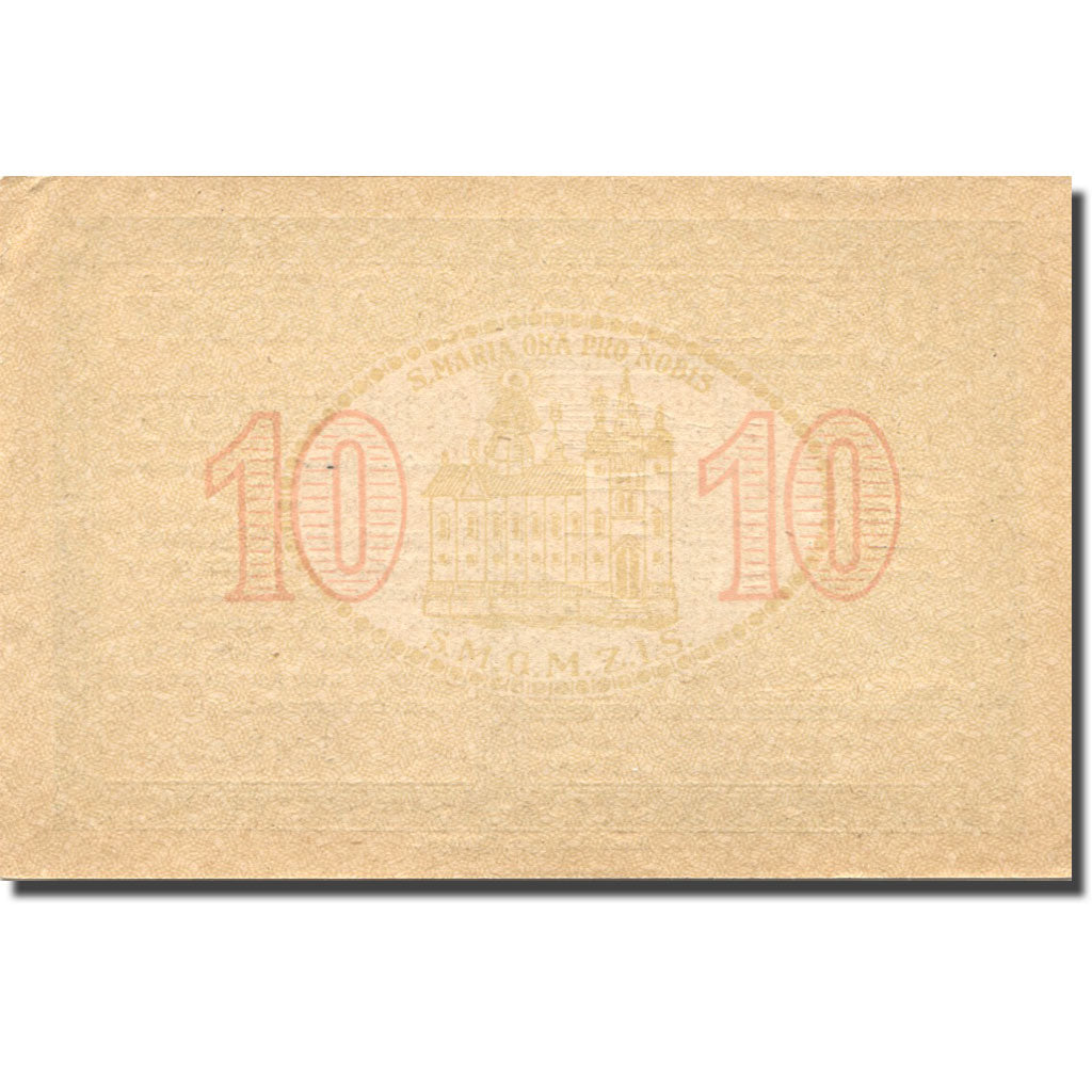 Banknote, Austria, Rohrbach, 10 Heller, château, 1920 UNC(63) Mehl:FS 591a