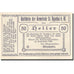 Banknote, Austria, St Agatha, 50 Heller, auberge, 1920 UNC(63) Mehl:FS 877