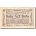 Banknote, Austria, Mauthausen, 50 Heller cimetière 1920 UNC(60-62) Mehl:FS 334Ia