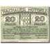 Banknote, Austria, Spitz 20 Heller, Blason, 1920 UNC(63) Mehl:FS 1122.12II
