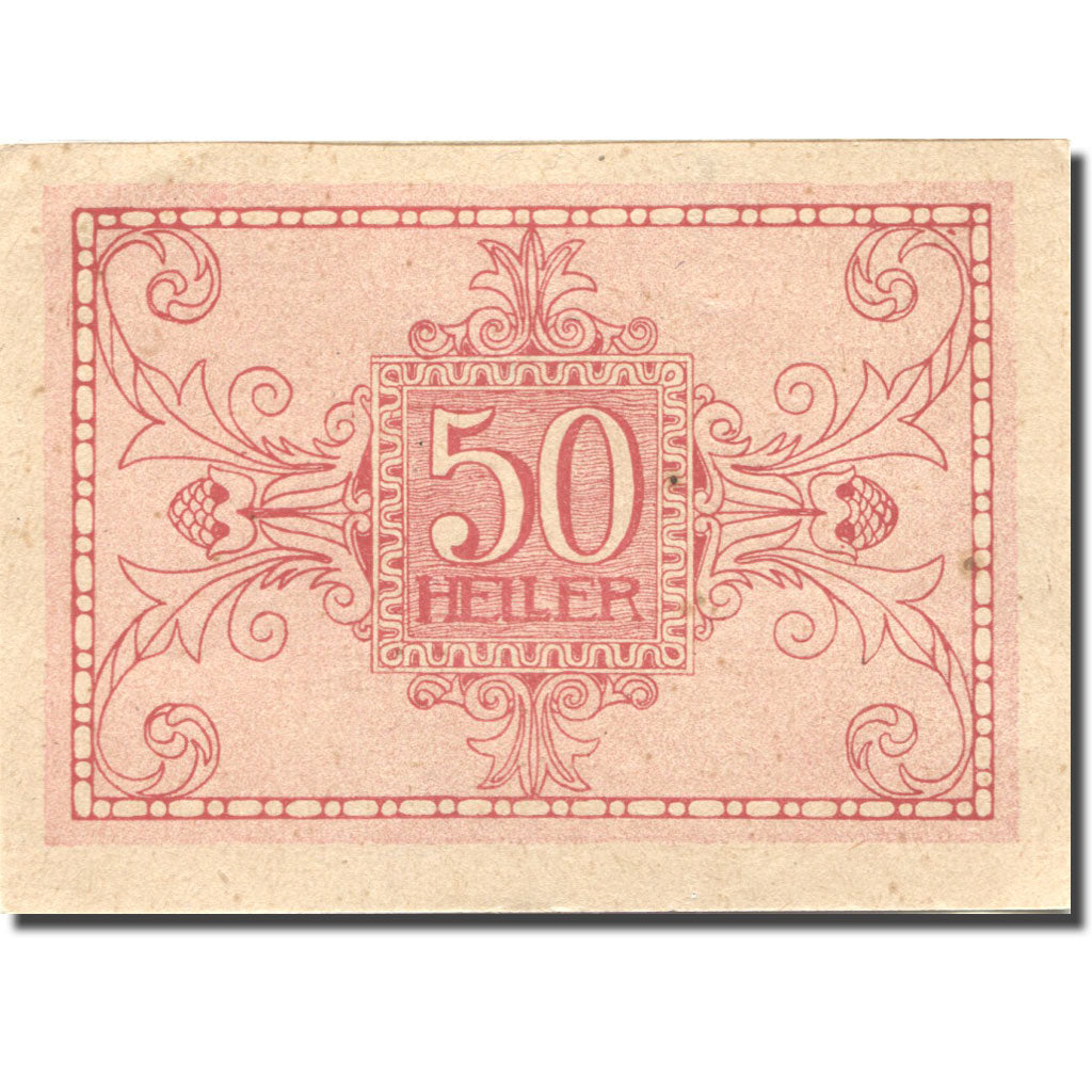 Banknote, Austria, Schönau, 50 Heller, valeur faciale, 1920 UNC(63) Mehl:FS 967a