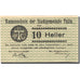 Banknote, Austria, Tulln, 10 Heller, valeur faciale 1920 UNC(63) Mehl:FS 1083I.4