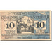 Banknote, Austria, Enzesfeld, 10 Heller, Eglise, 1920, UNC(63) Mehl:FS 179a