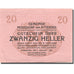 Banknote, Austria, Nussdorf am Attersee 20 Heller Eglise 1920 UNC(60-62) FS 677a