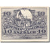 Banknote, Austria, Anzbach, 10 Heller, Eglise, 1920 UNC(60-62) Mehl:FS 48Iad