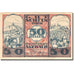 Geldschein, Österreich, Anzbach, 50 Heller, paysage, 1920 VZ+ Mehl:FS 48Iaf