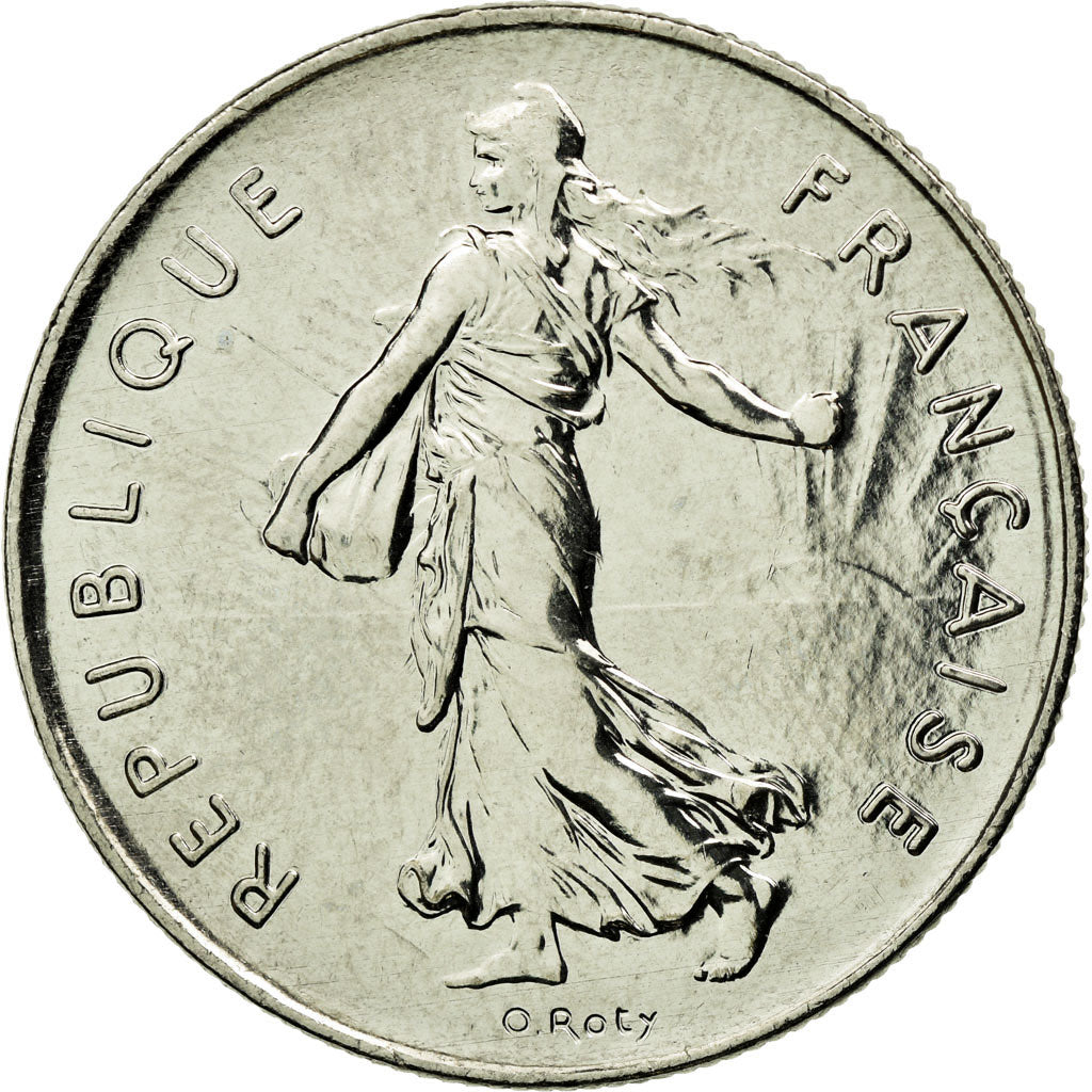 Monnaie, France, Semeuse, 5 Francs, 1999, FDC, Nickel Clad Copper-Nickel