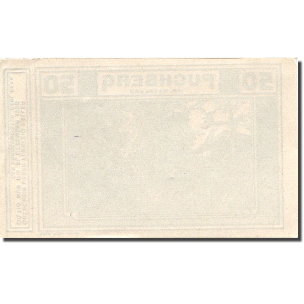 Banknote, Austria, Puchberg, 50 Heller, château, 1920 UNC(63) Mehl:FS 787Ia