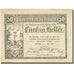 Banknote, Austria, Weitra, 50 Heller, château, 1920 UNC(63) Mehl:FS 1166a