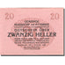 Banknote Austria Nussdorf am Attersee 20 Heller Eglise 1920 UNC(63) Mehl:FS 677a