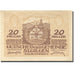 Banknote, Austria, St Gilgen, 20 Heller, Eglise, 1920 UNC(63) Mehl:FS 891a