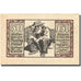 Banknote, Austria, Telfs, 50 Heller, personnage, 1921 UNC(63) Mehl:FS 1061a