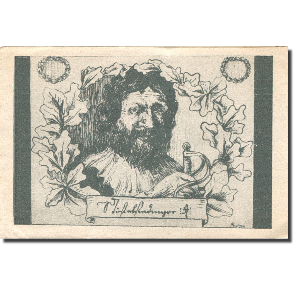Banknote, Austria, St Agatha, 75 Heller, Blason, 1920 UNC(63) Mehl:FS 877Ib1