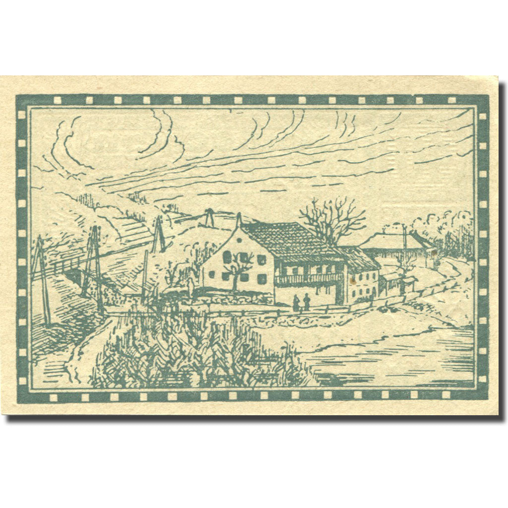 Banknote, Austria, Steyregg, 40 Heller, ferme, 1920 UNC(63) Mehl:FS 1036II