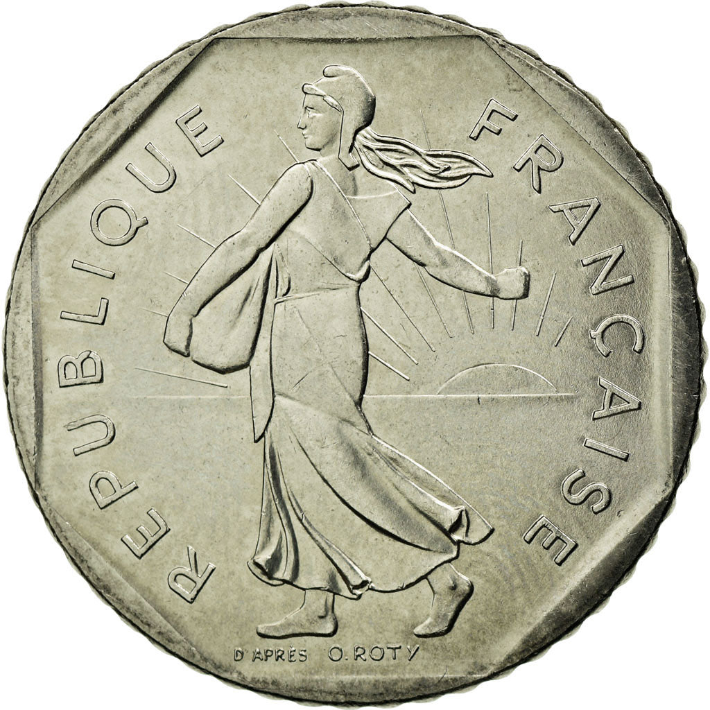 Monnaie, France, Semeuse, 2 Francs, 1985, SPL, Nickel, KM:942.1, Gadoury:547