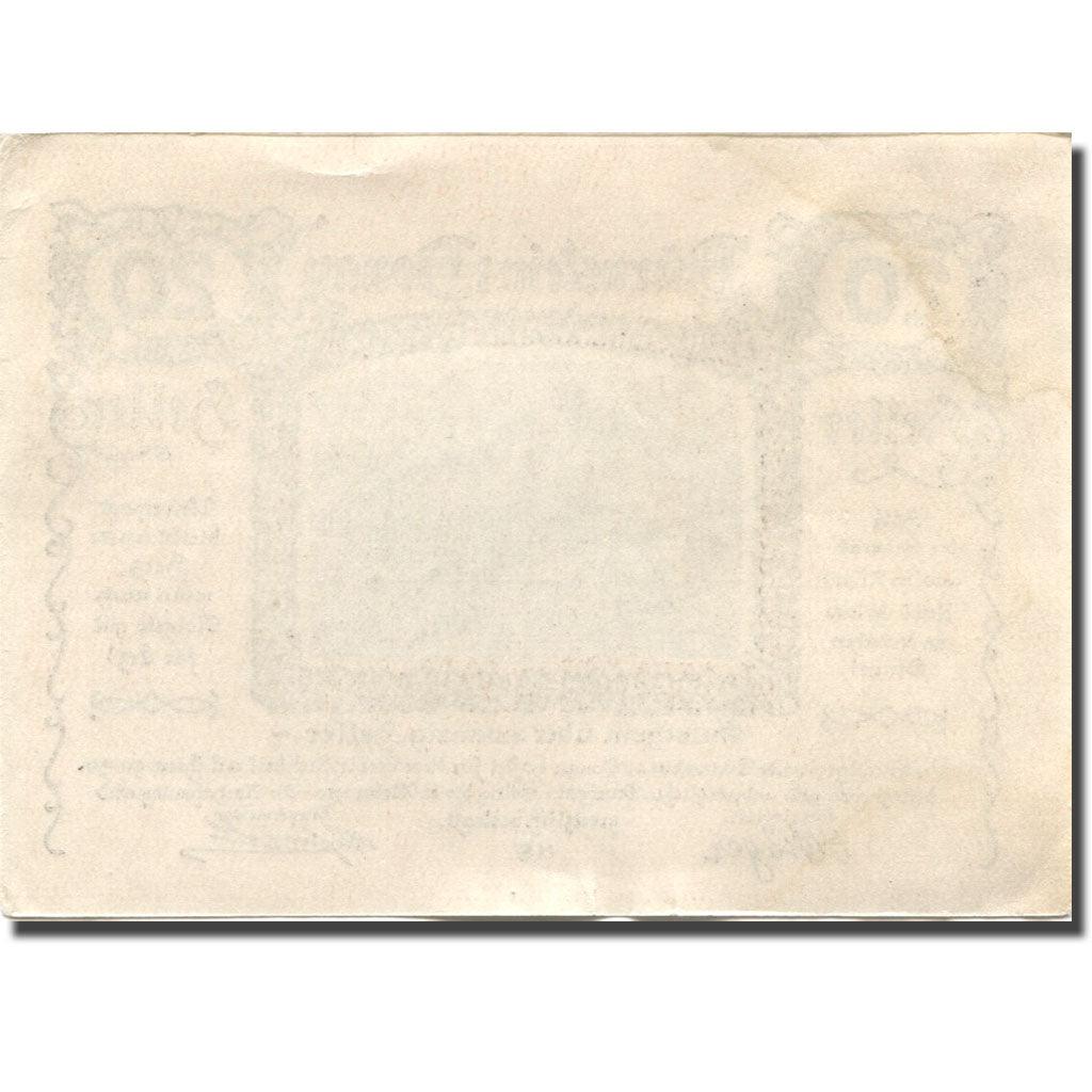 Banknote, Austria, Dürnstein, 20 Heller, montagne, 1920 AU(55-58) Mehl:FS 138