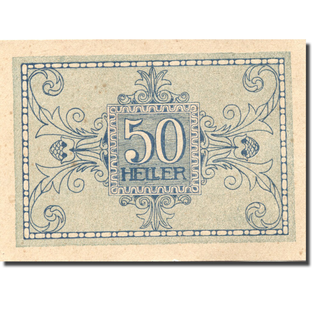 Banknote, Austria, Schönau, 50 Heller valeur faciale 1920 AU(55-58) Mehl:FS 967a